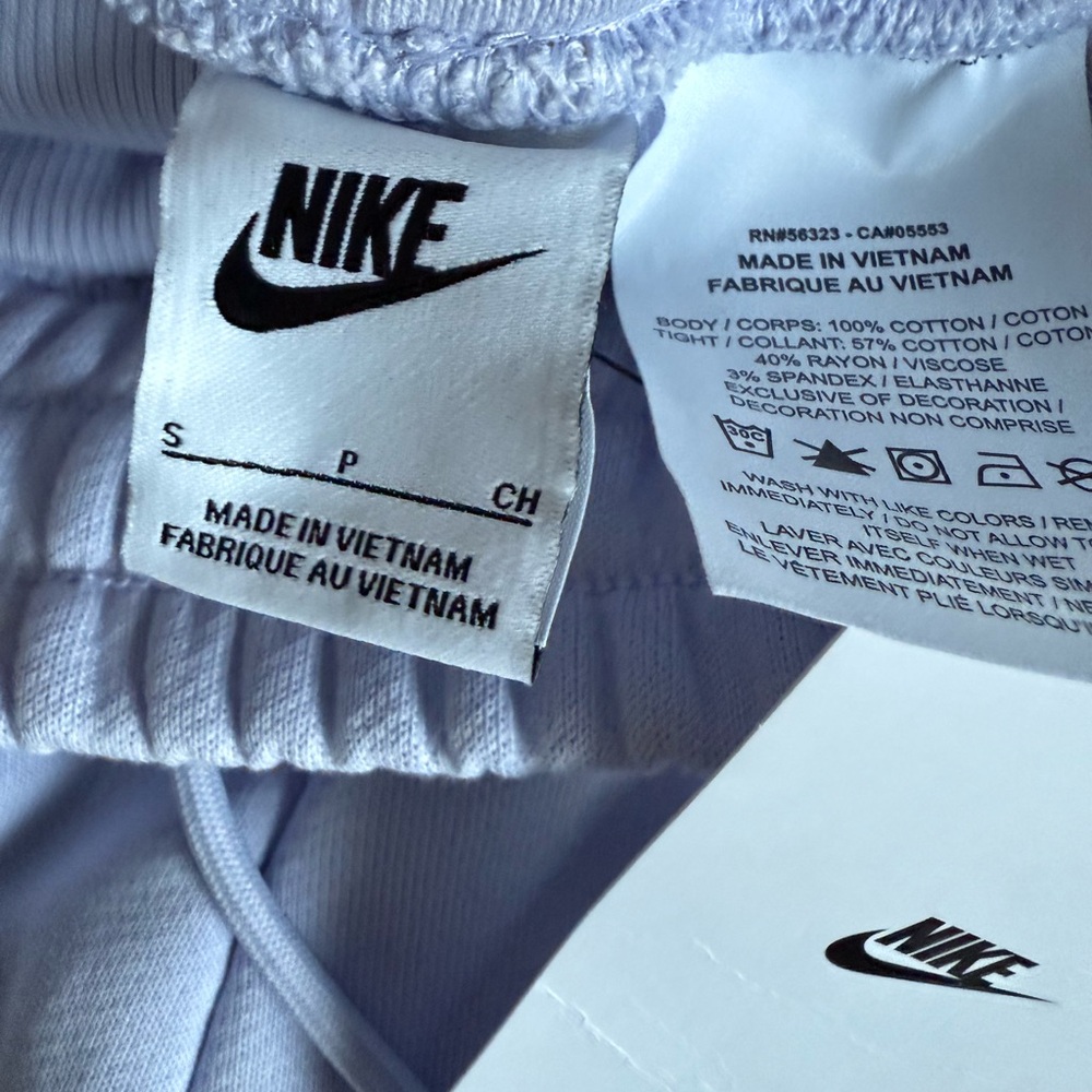 NWT! Nike Serena Williams Design Crew 3" Shorts 2 in 1 Womens Lavender Small - Picture 4 of 5